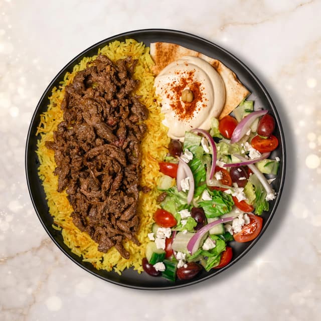 Beef Shawarma Platter