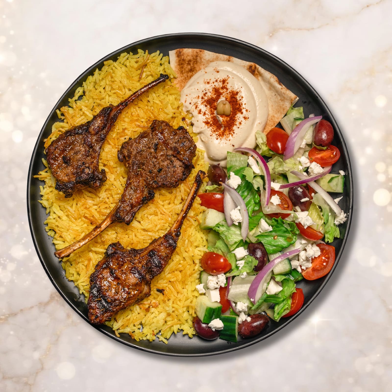 Lamb Chops Platter
